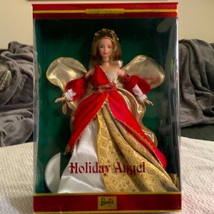 Barbie Collectables blond 2001 Holiday Angel new in unopened box mint condition